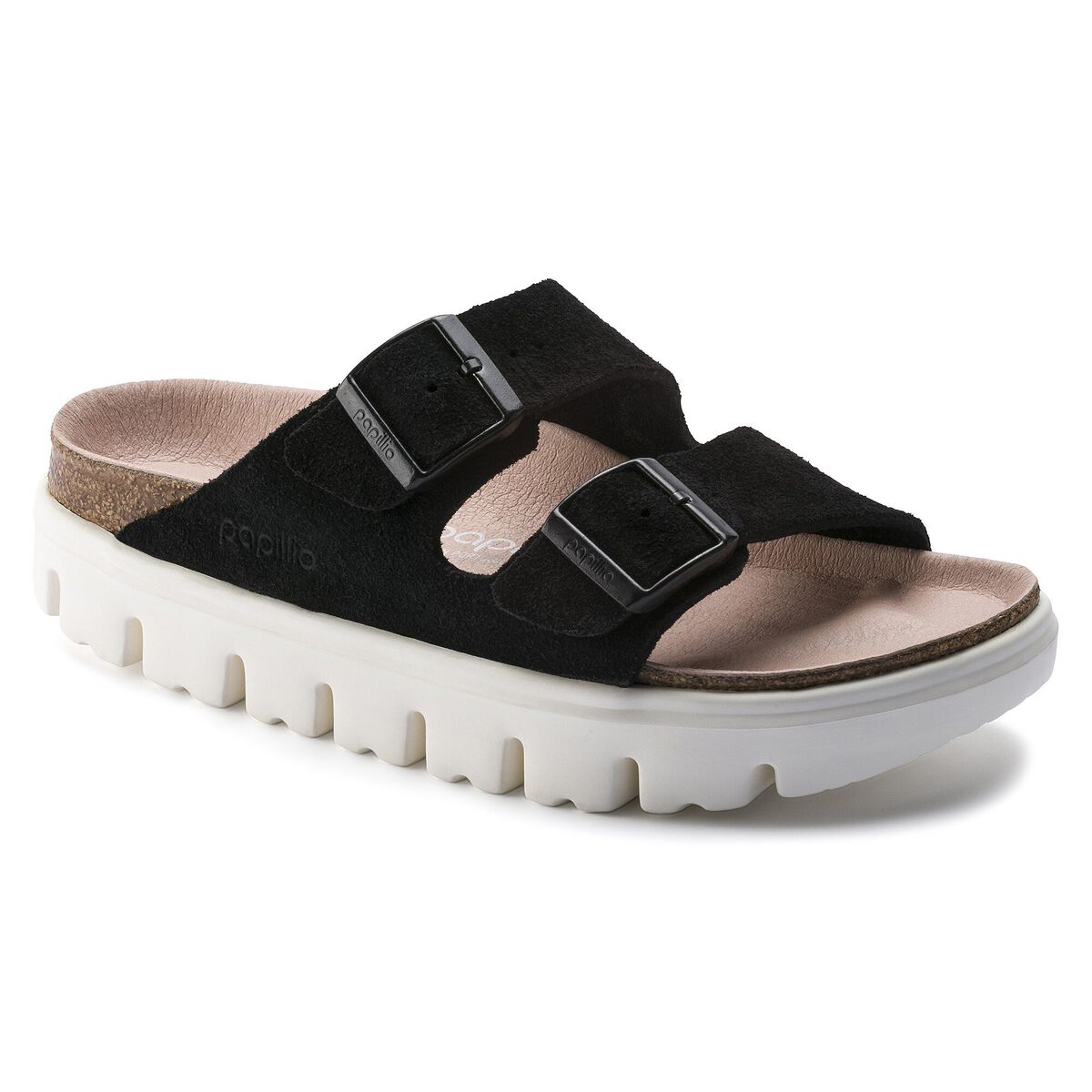 Birkenstock Arizona Platform Suede Leather
