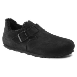 Birkenstock London Shearling Suede Leather