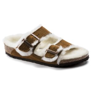 Birkenstock Arizona Shearling Kids Suede Leather