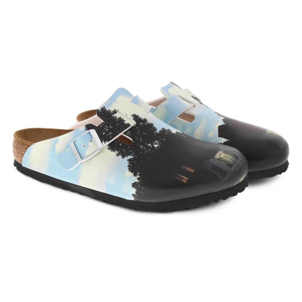 Birkenstock Boston Magritte House Birko-Flor
