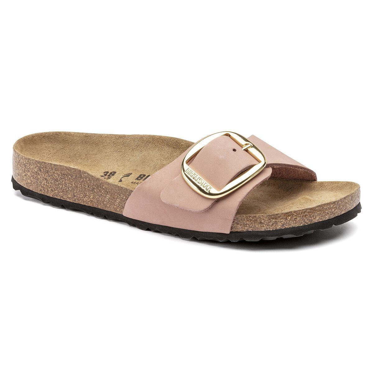 Birkenstock Madrid Big Buckle Nubuck Leather