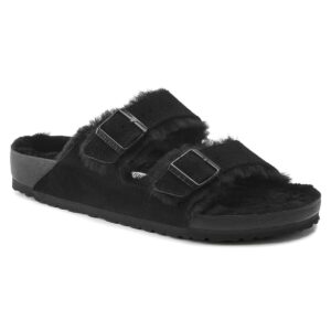 Birkenstock Arizona Shearling Suede Leather