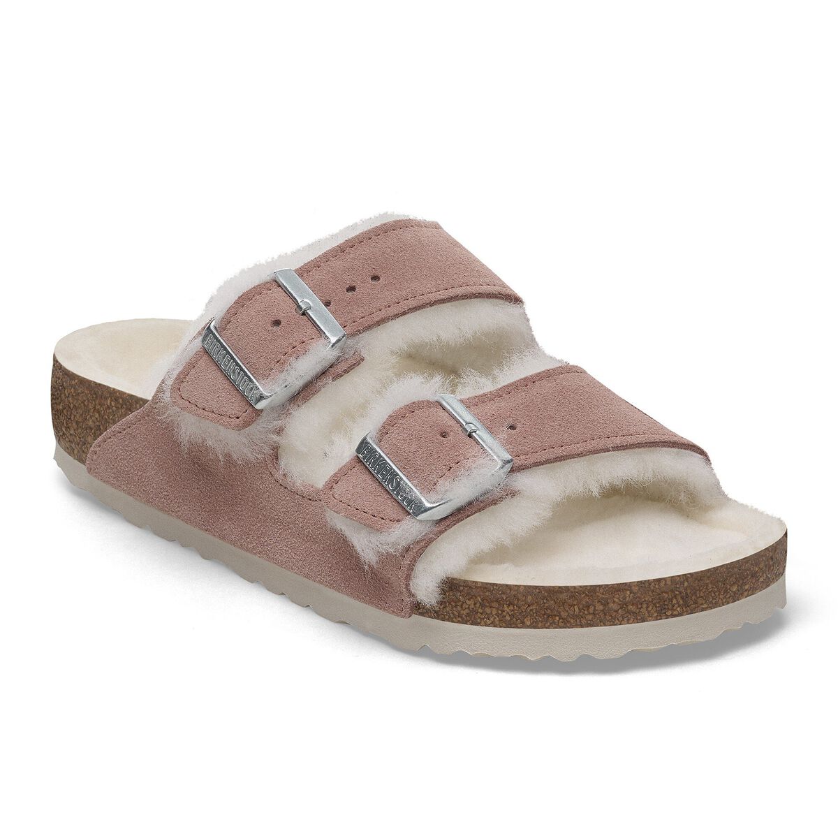 Birkenstock Arizona Shearling Suede Leather