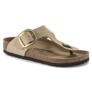 Birkenstock Gizeh Big Buckle Nubuck Leather