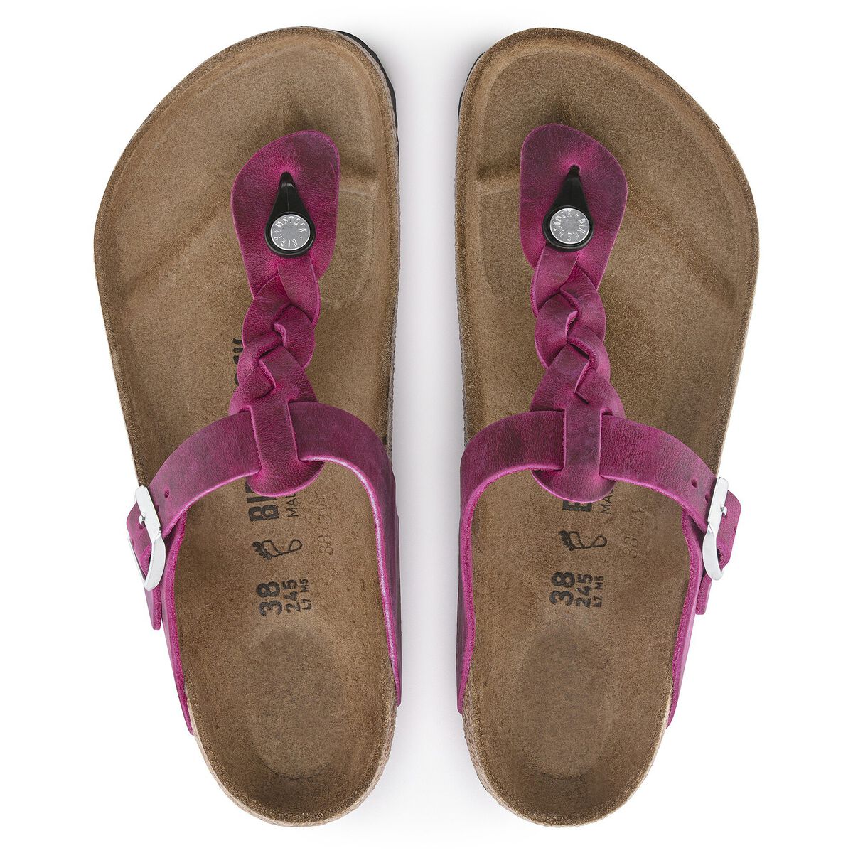 Birkenstock Gizeh Braided Oiled Leather