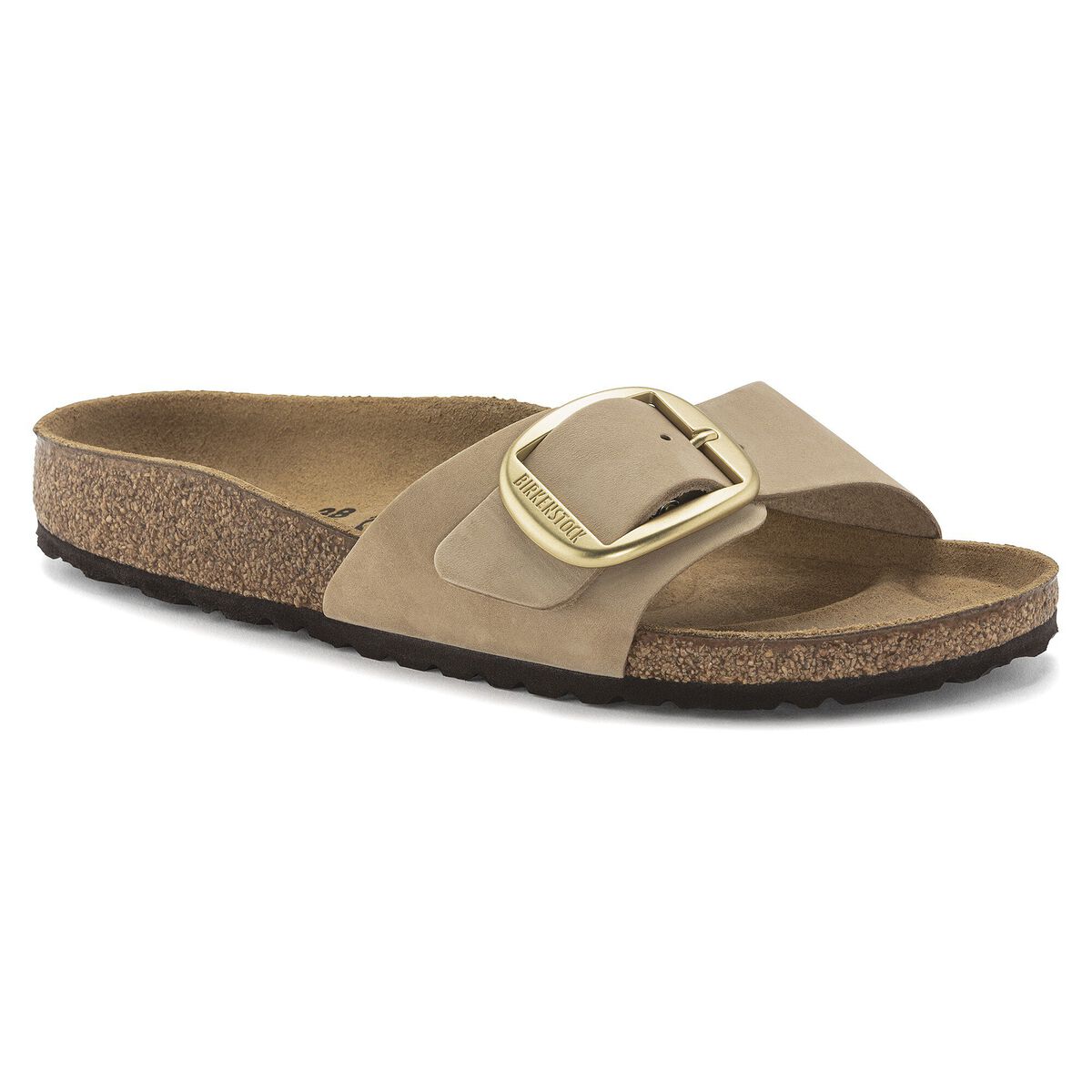 Birkenstock Madrid Big Buckle Nubuck Leather