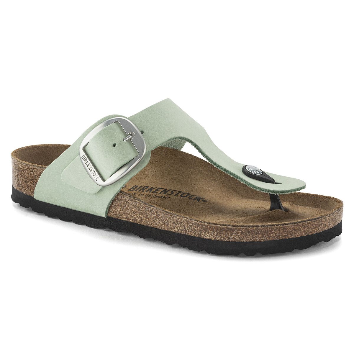 Birkenstock Gizeh Big Buckle Nubuck Leather