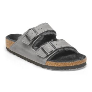 Birkenstock Arizona Shearling Oiled Leather