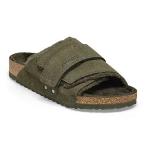 Birkenstock Kyoto Shearling Suede Leather