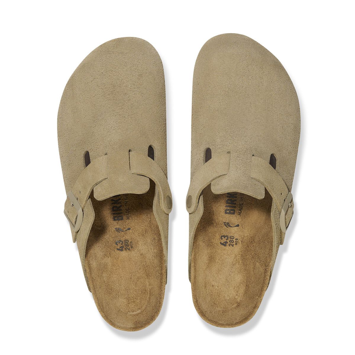 Birkenstock Boston Suede Leather
