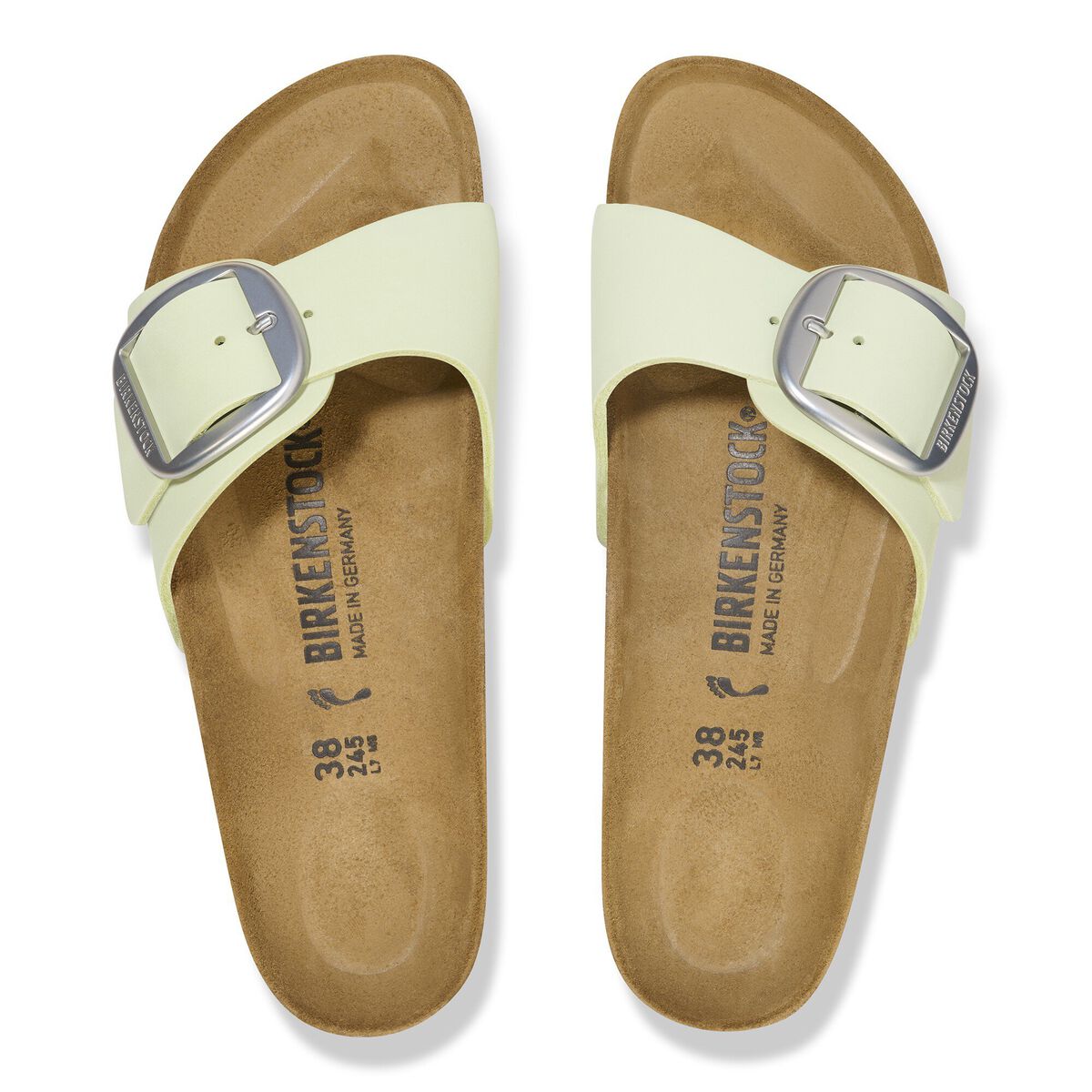 Birkenstock Madrid Big Buckle Nubuck Leather