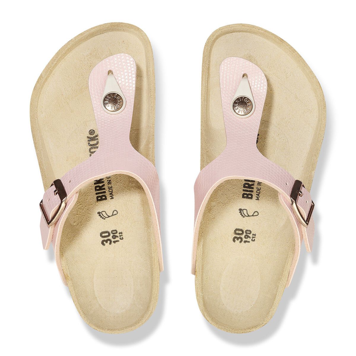 Birkenstock Gizeh Kids Birko-Flor Embossed