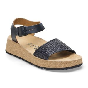 Birkenstock Glenda Natural Leather-Synthetics
