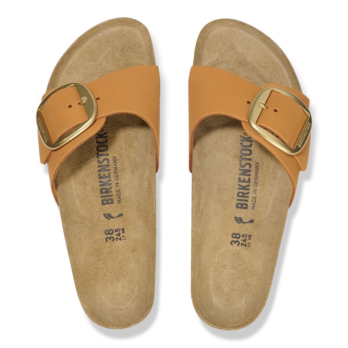 Birkenstock Madrid Big Buckle Nubuck Leather