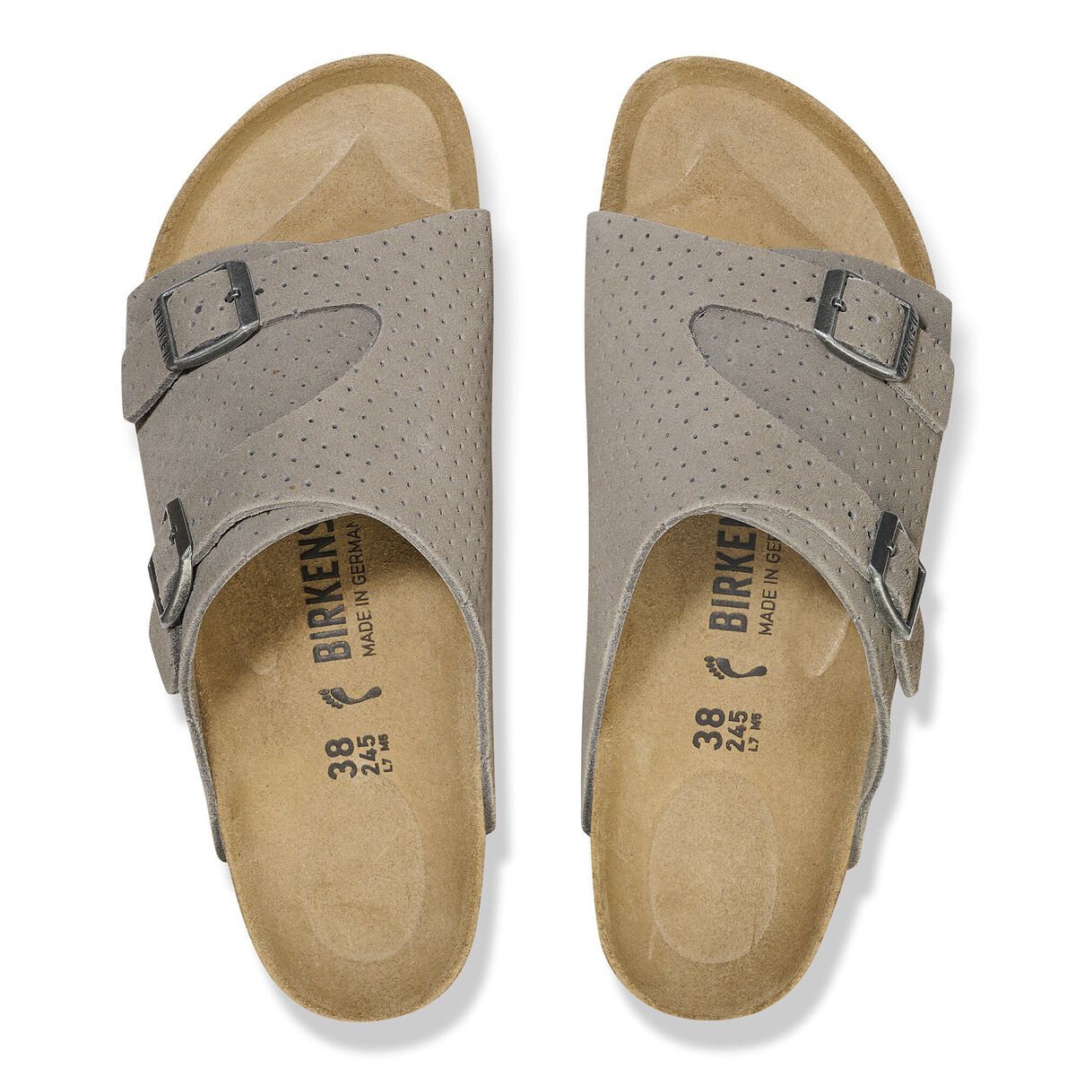 Birkenstock Zürich Suede Embossed