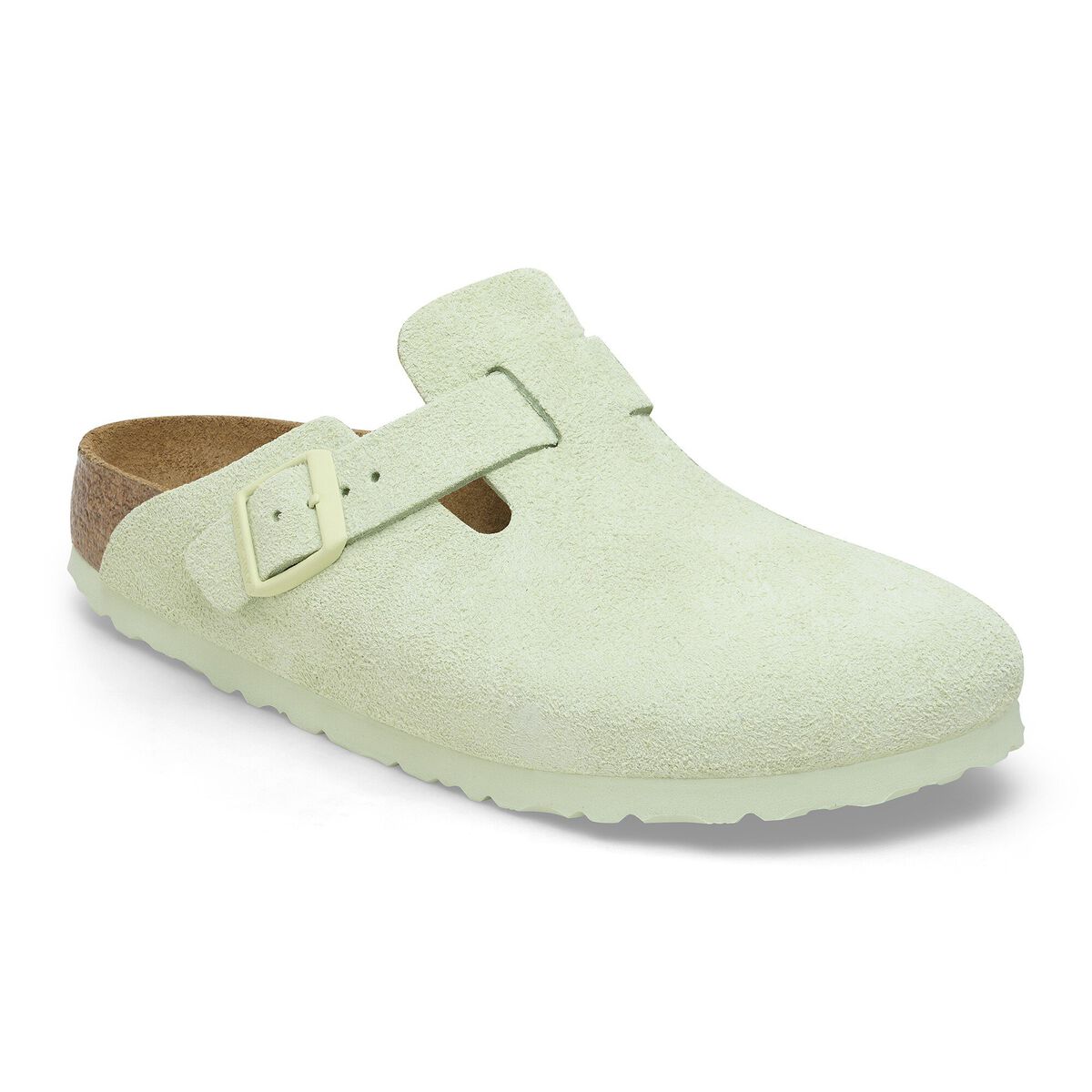 Birkenstock Boston Soft Footbed Suede Leather