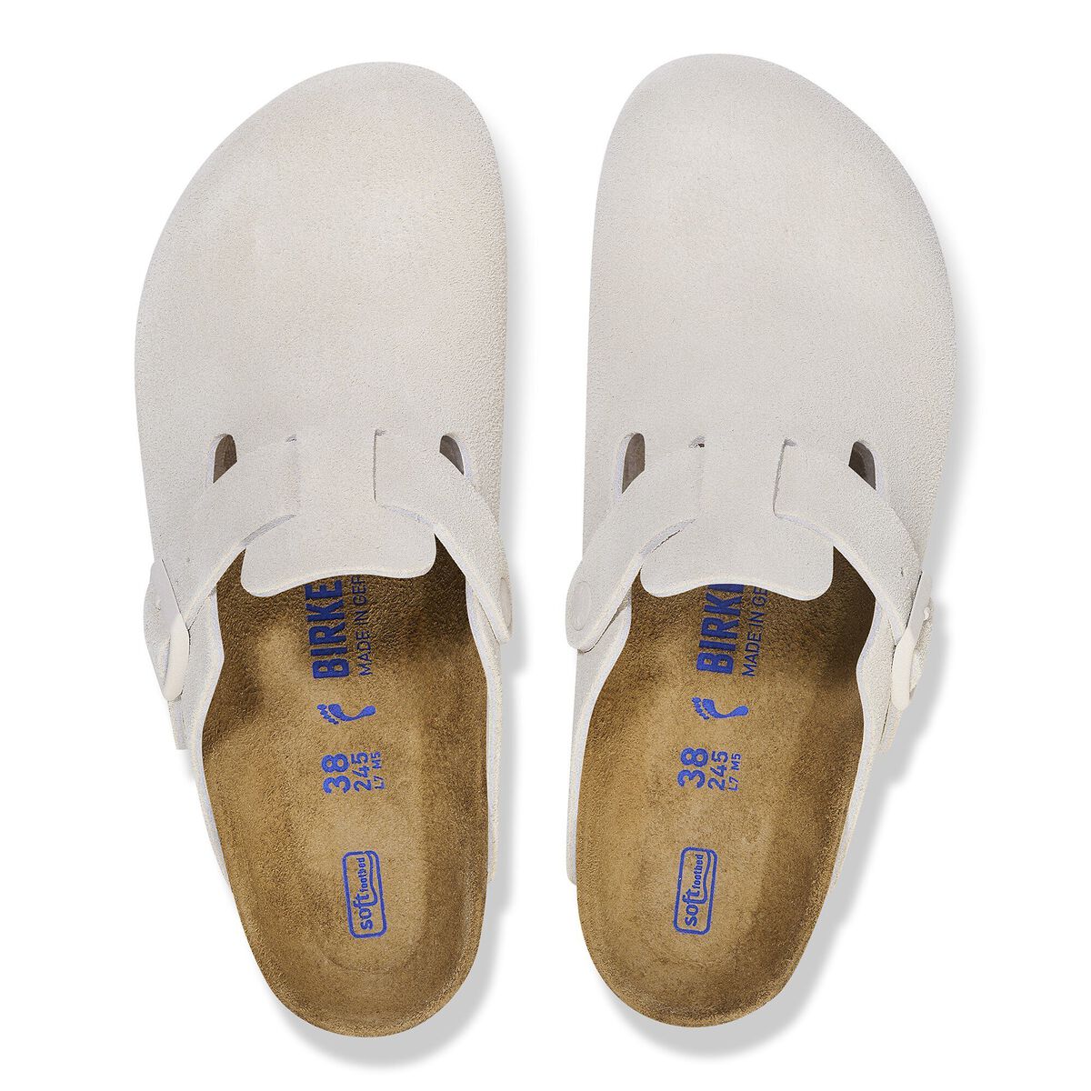 Birkenstock Boston Soft Footbed Suede Leather