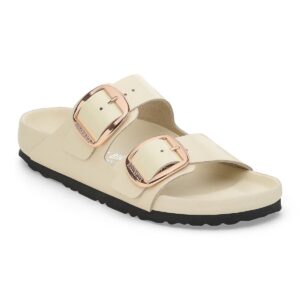 Birkenstock Arizona Big Buckle Natural Leather Patent
