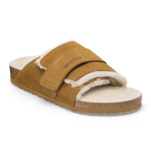 Birkenstock Kyoto Shearling Suede Leather-Shearling