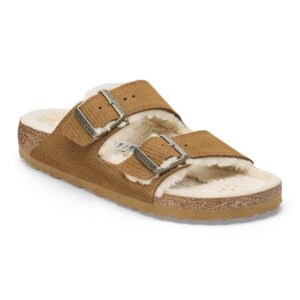 Birkenstock Arizona Shearling Suede Leather-Shearling