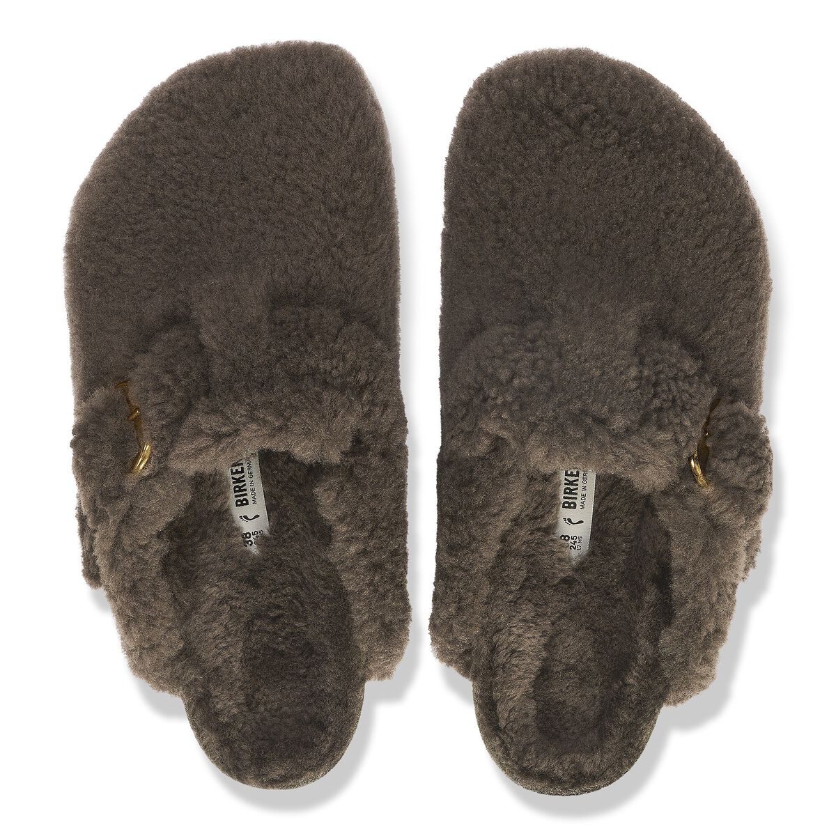 Birkenstock Boston Big Buckle Shearling