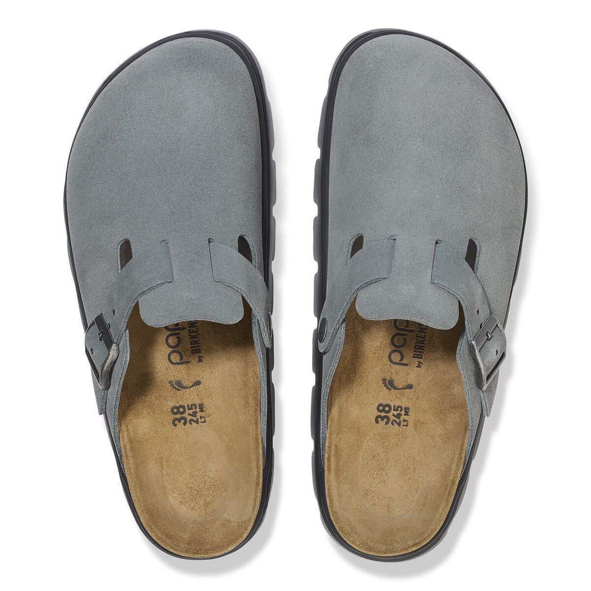 Birkenstock Boston Chunky Suede Leather