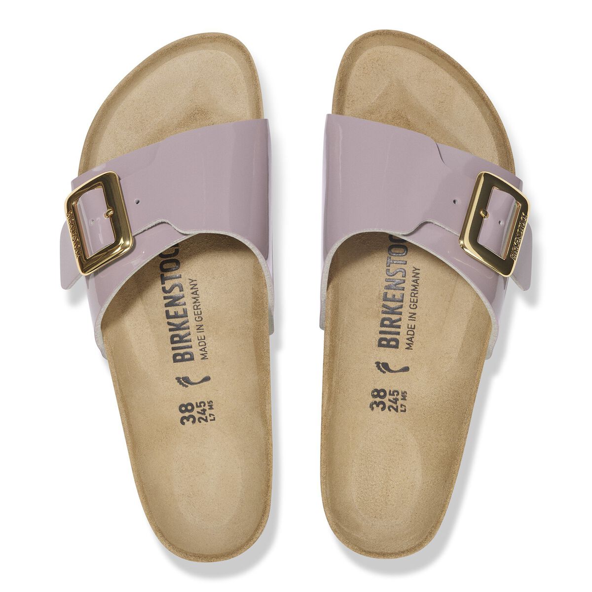 Birkenstock Catalina Luxe Buckle Birko-Flor Patent