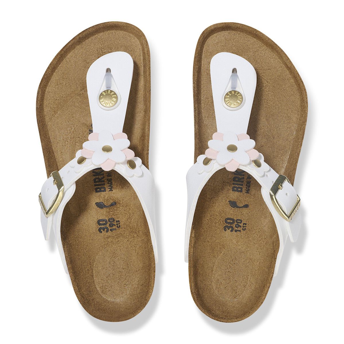 Birkenstock Gizeh Flowers Kids Birko-Flor
