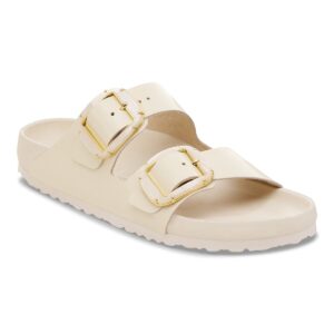 Birkenstock Arizona Big Buckle Pearl Natural Leather Patent