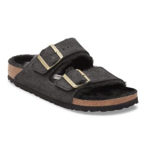 Birkenstock Arizona Shearling Suede Leather-Shearling