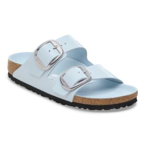 Birkenstock Arizona Big Buckle Natural Leather Patent
