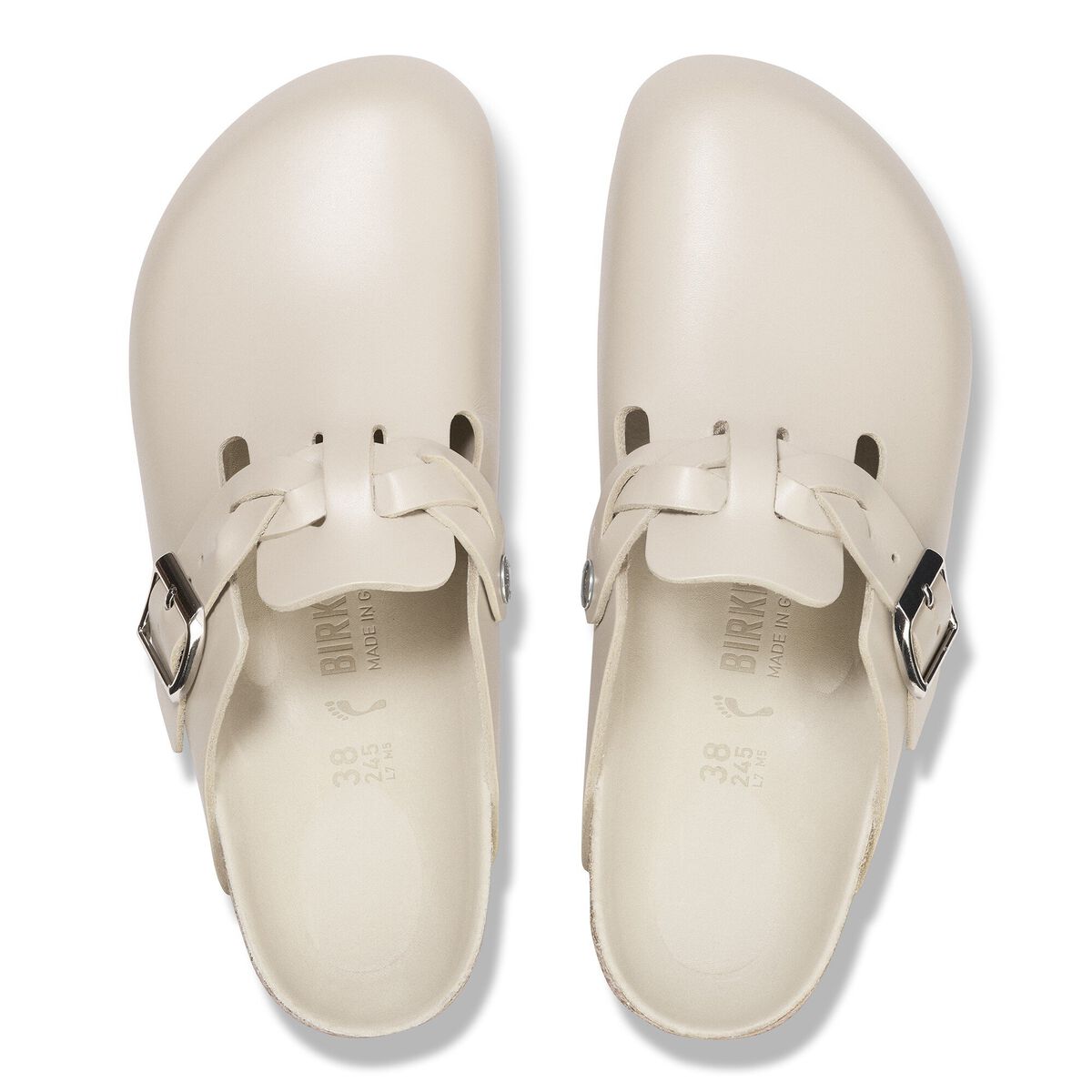 Birkenstock Boston Braided Leather