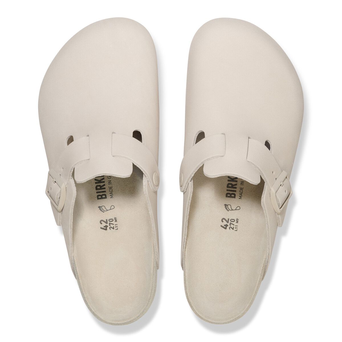 Birkenstock Boston Nubuck Leather