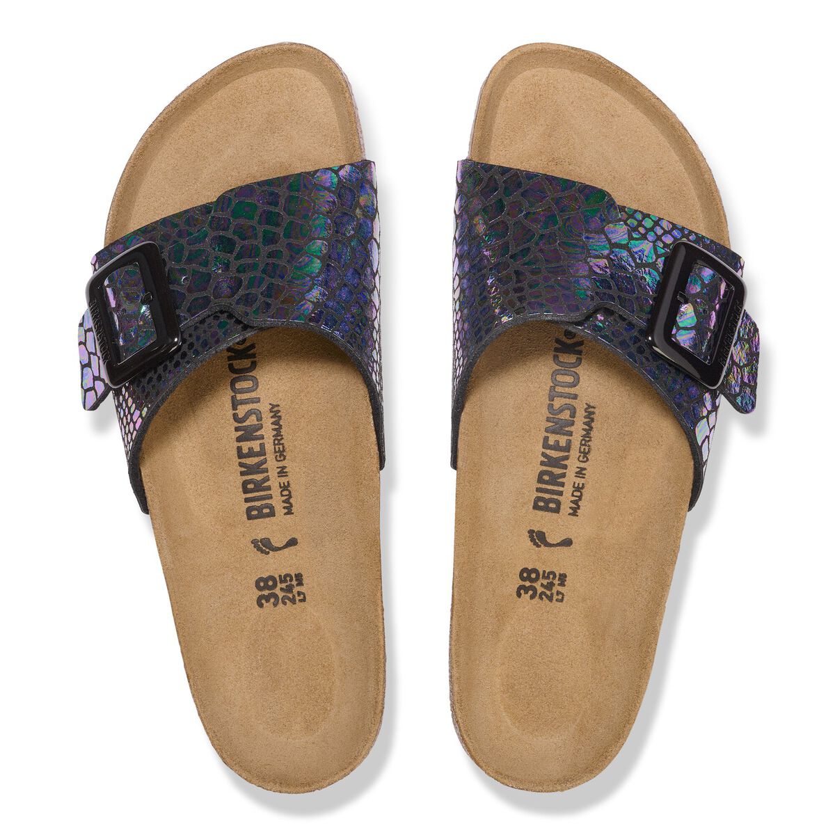 Birkenstock Catalina Luxe Buckle Synthetics