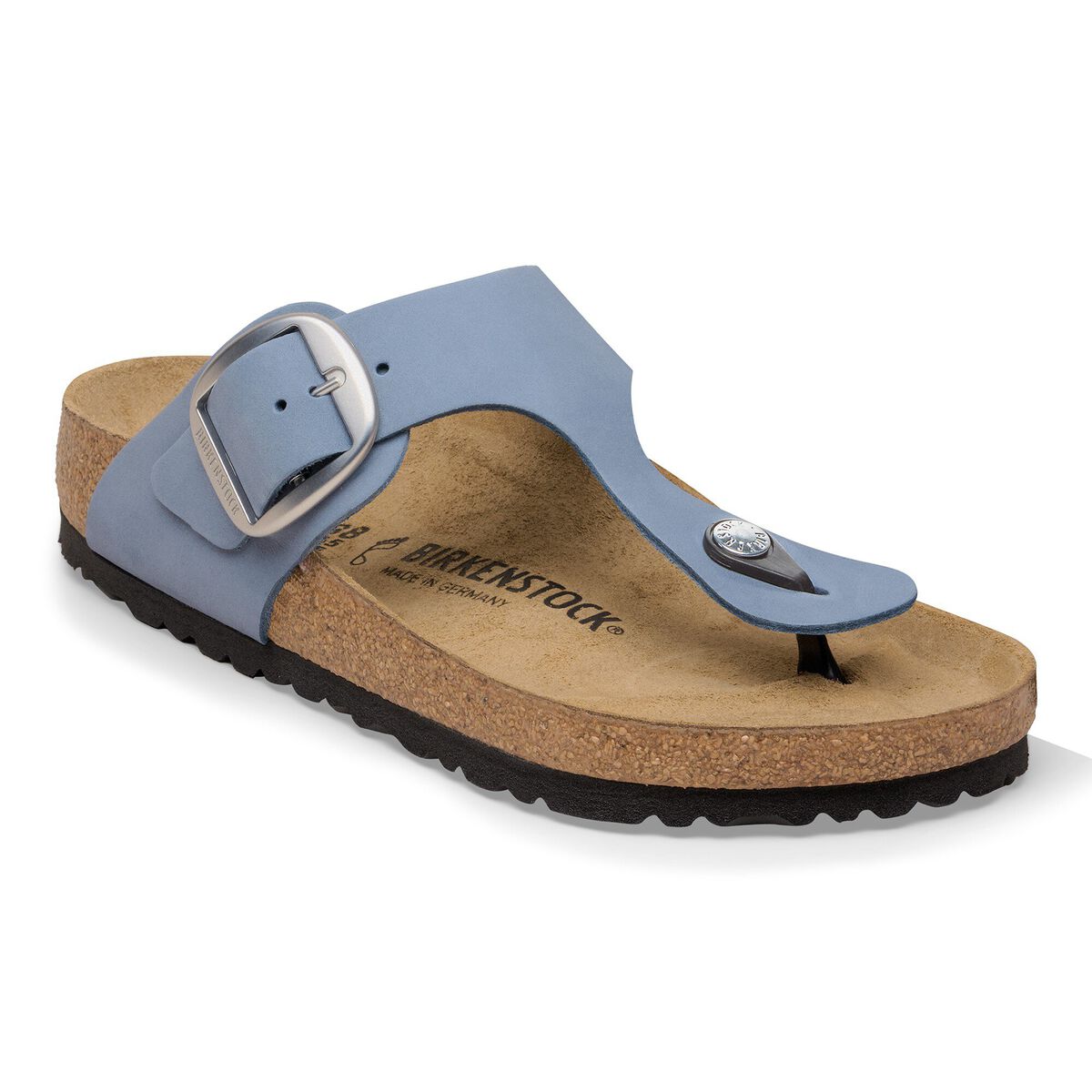 Birkenstock Gizeh Big Buckle Nubuck Leather