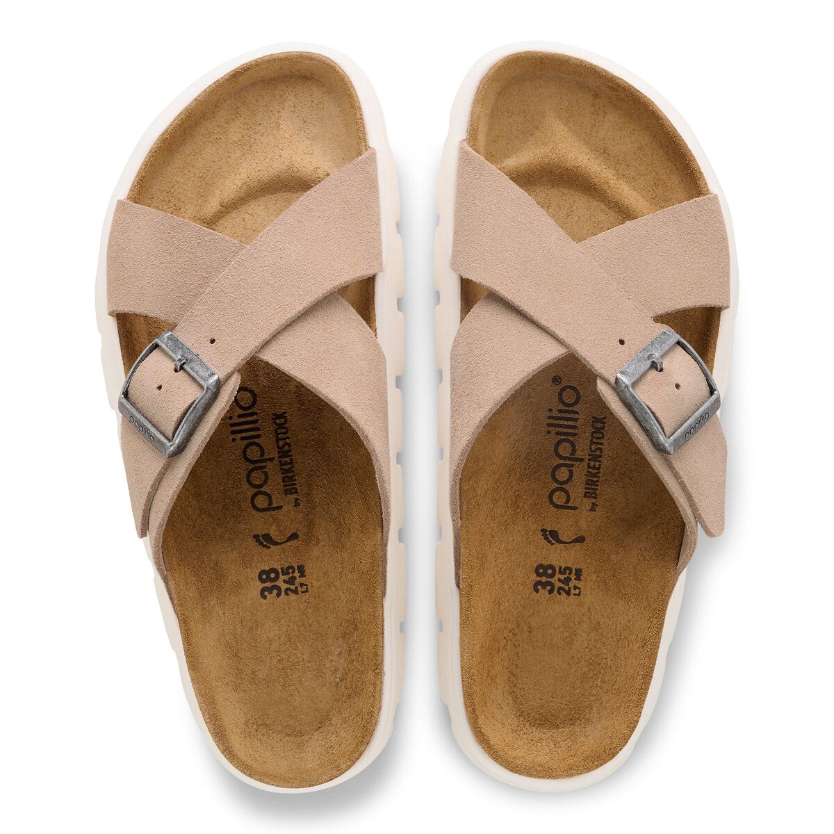 Birkenstock Siena Chunky Suede Leather