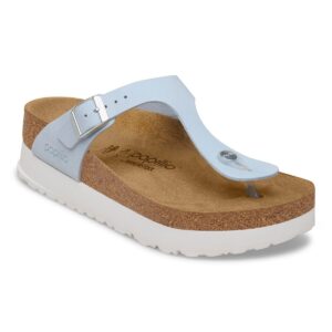 Birkenstock Gizeh Flex Platform Nubuck Leather