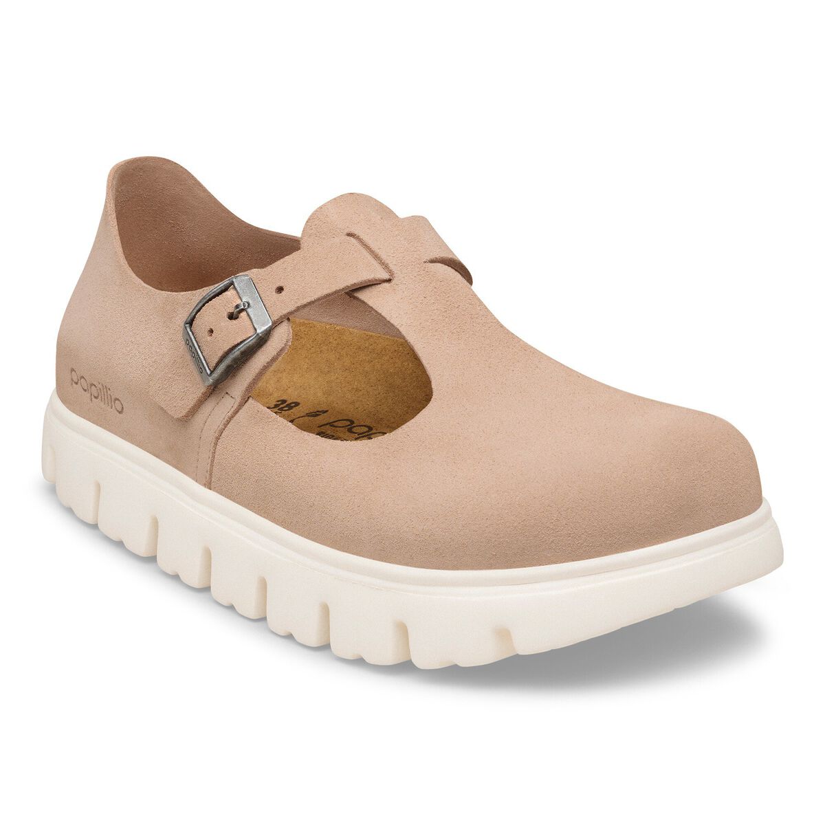 Birkenstock Paris Chunky Suede Leather