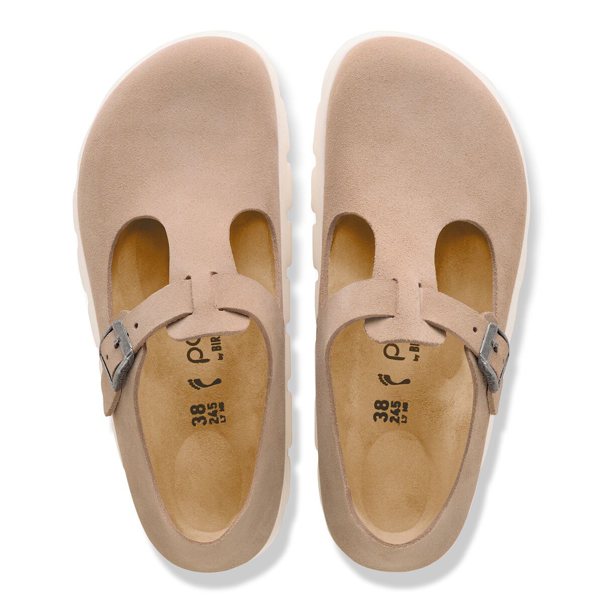 Birkenstock Paris Chunky Suede Leather