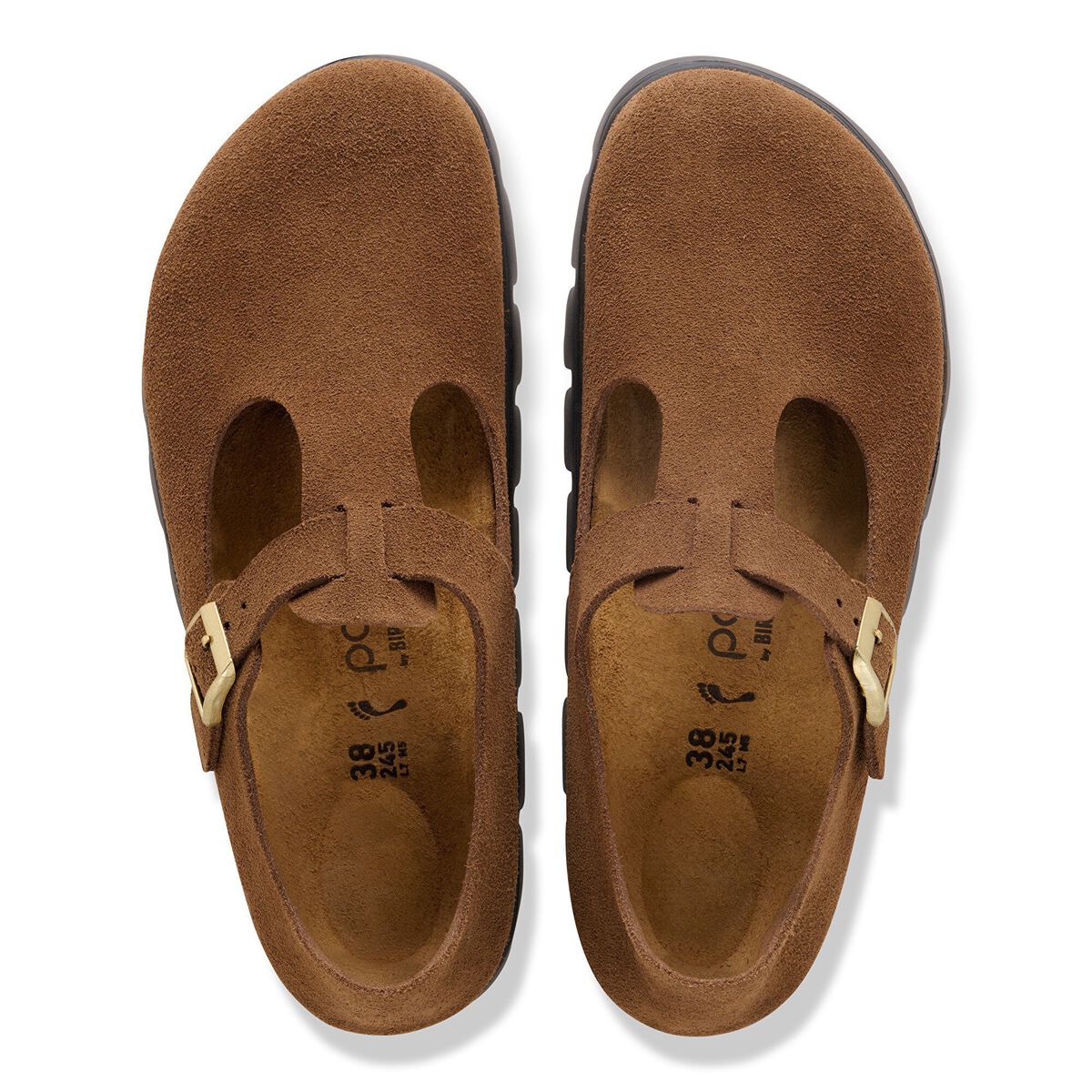 Birkenstock Paris Chunky Suede Leather