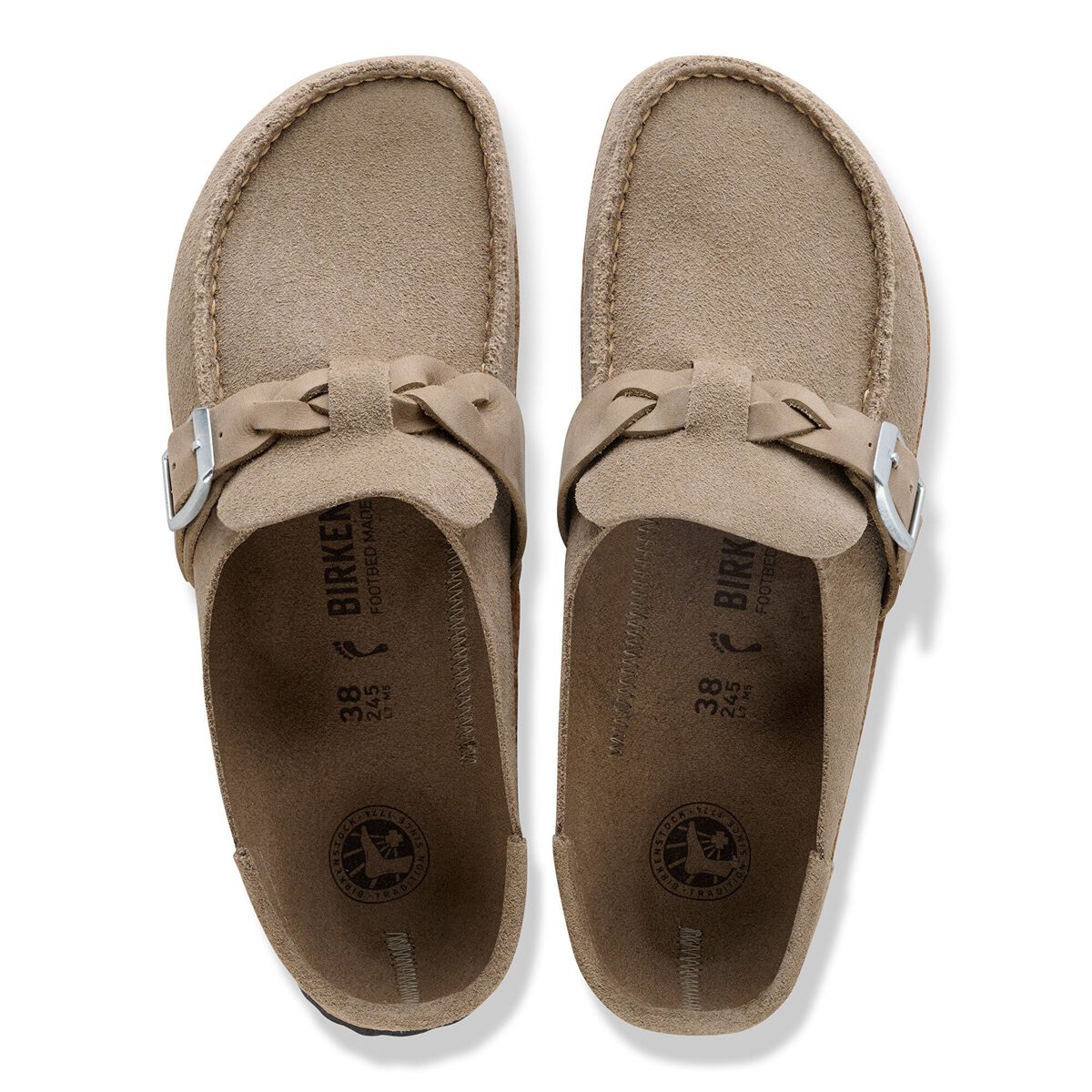 Birkenstock Buckley Braided Suede Leather