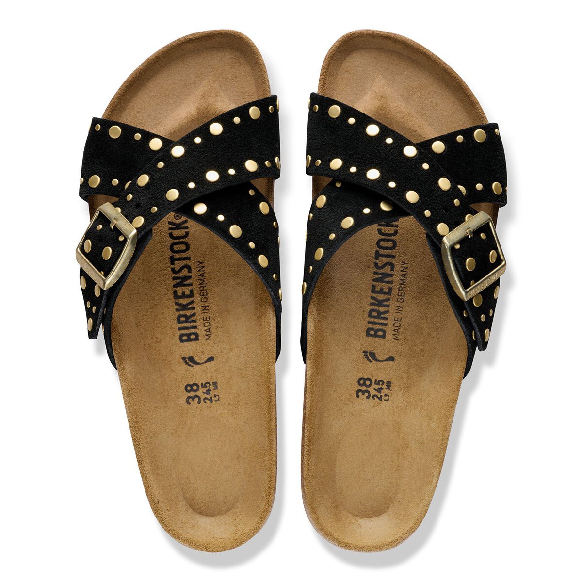 Birkenstock Siena Rivet Suede Leather