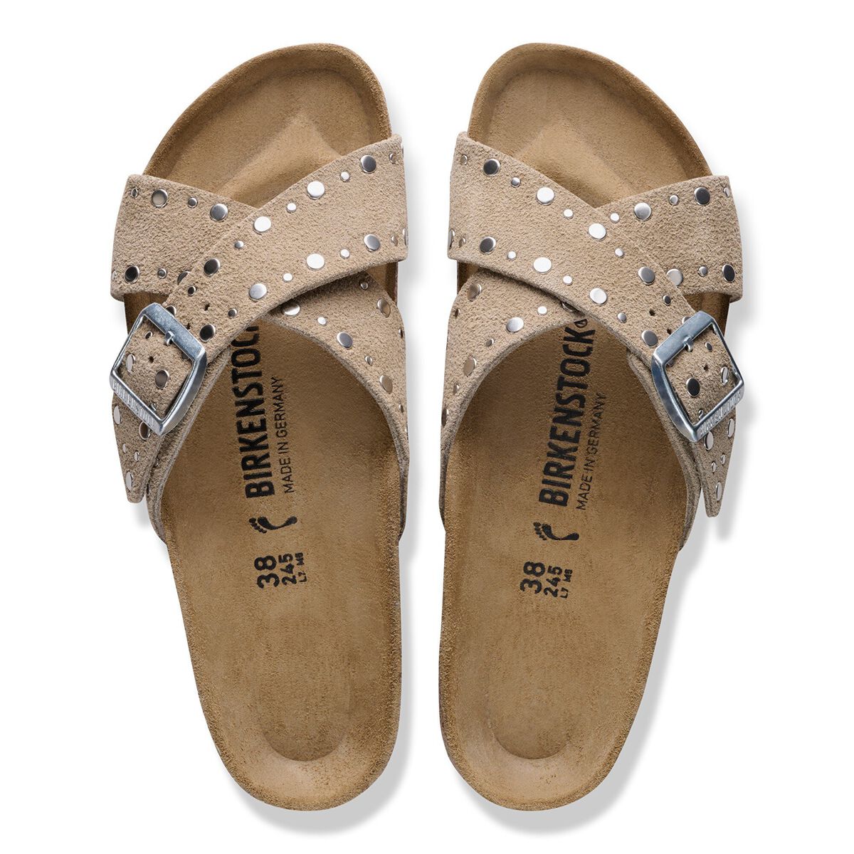 Birkenstock Siena Rivet Suede Leather
