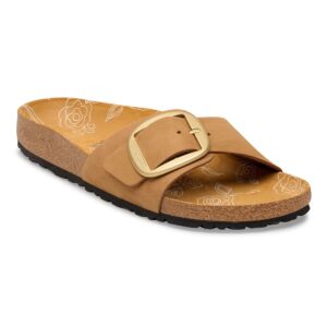 Birkenstock Madrid Big Buckle Nubuck Leather