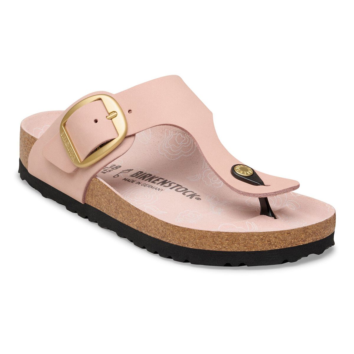 Birkenstock Gizeh Big Buckle Nubuck Leather