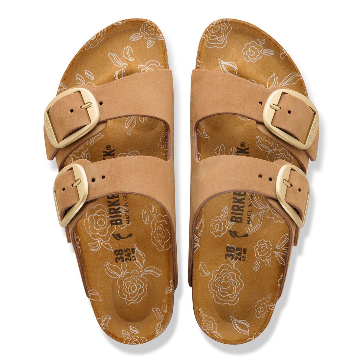 Birkenstock Arizona Big Buckle Nubuck Leather