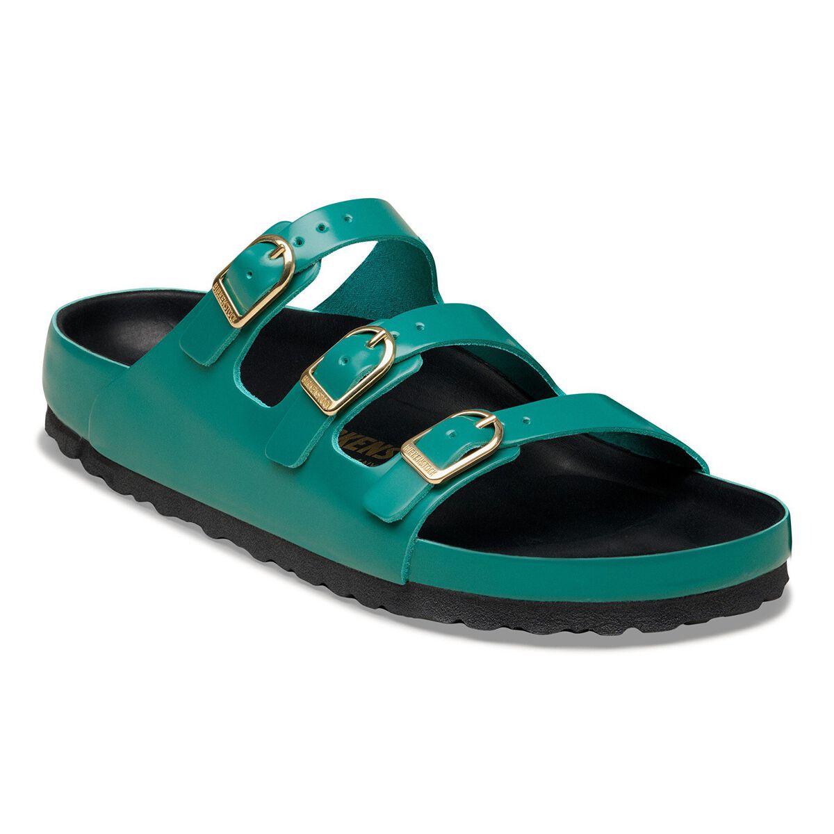 Birkenstock Florida Exquisite Natural Leather Patent