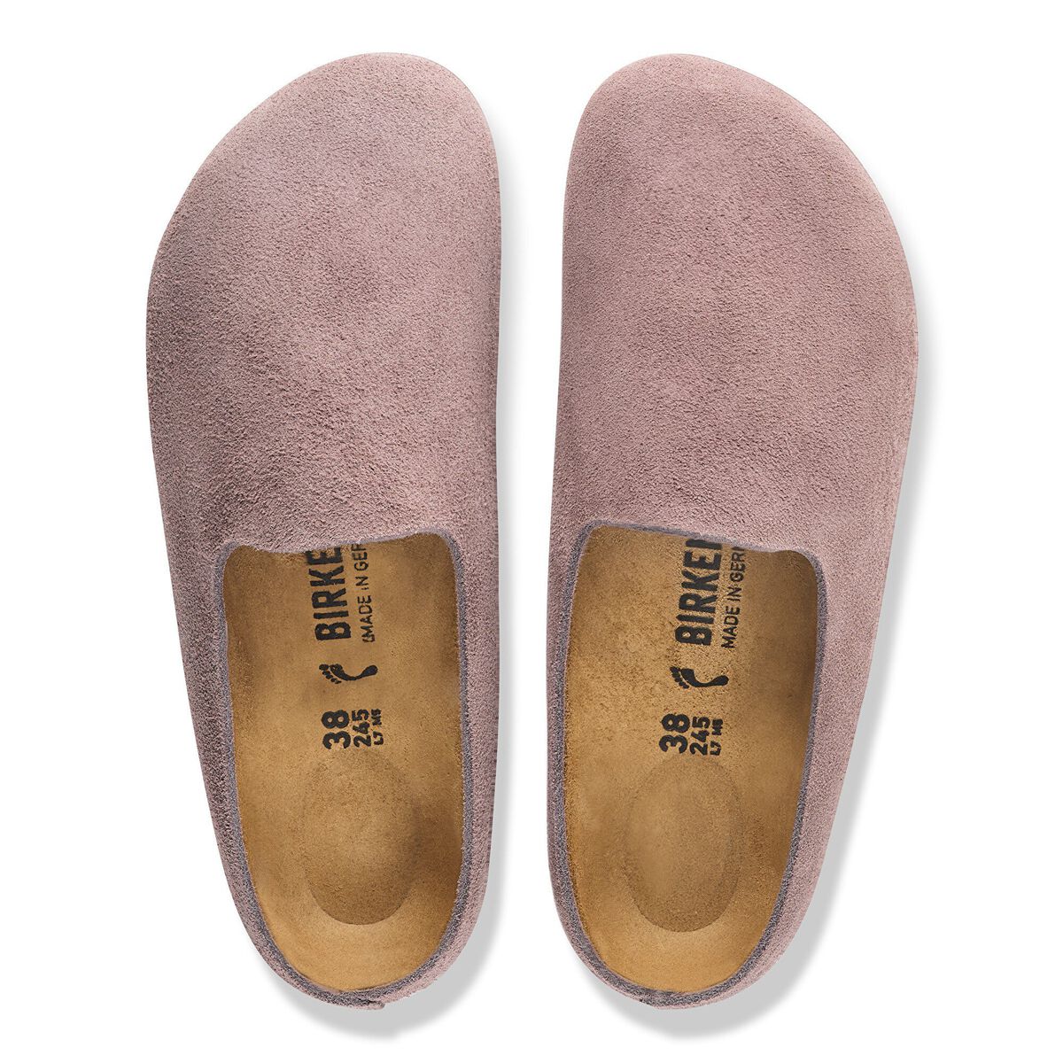 Birkenstock Amsterdam Wrapped Suede Leather