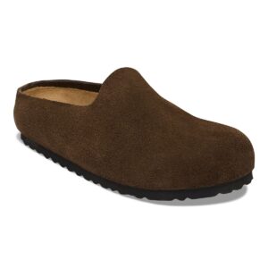 Birkenstock Amsterdam Wrapped Suede Leather
