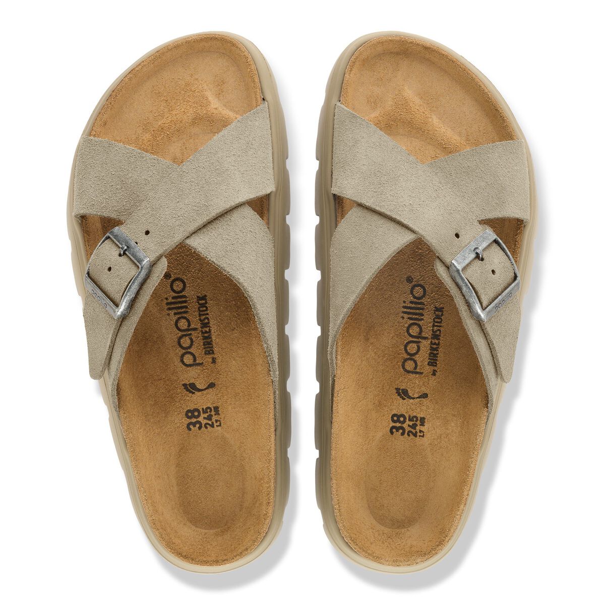 Birkenstock Siena Chunky Suede Leather